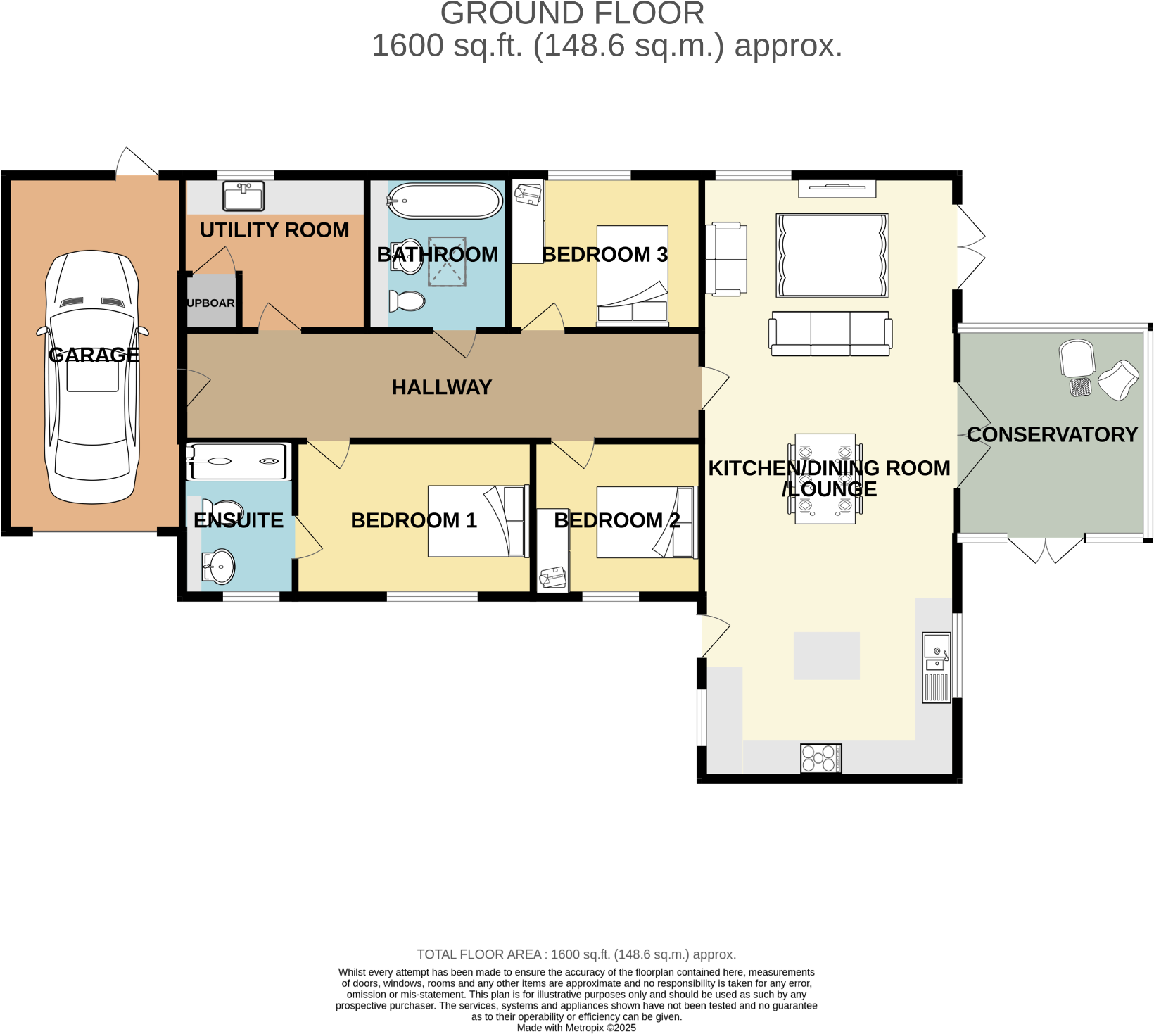 Kel Skiber, Merritts Hill, Illogan floorplan