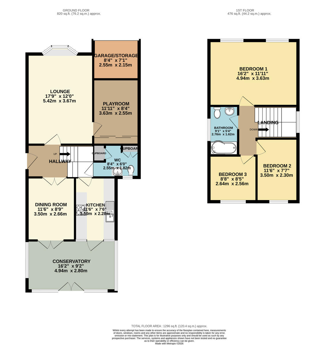 Hilltop Avenue, Hullbridge, SS5 6 floorplan