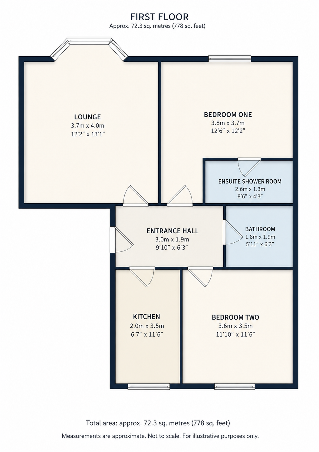 Firbank, Bamber Bridge, Preston, Lancashire, PR5 floorplan