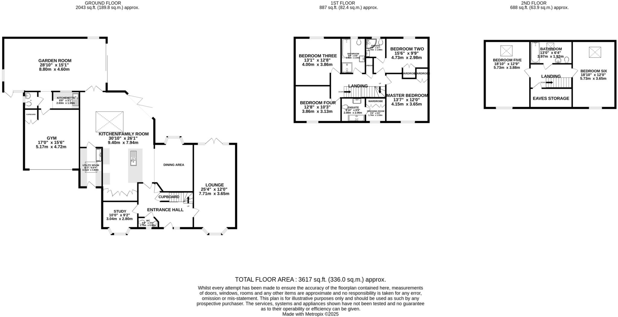 Queens Drive, Taunton, TA1 floorplan