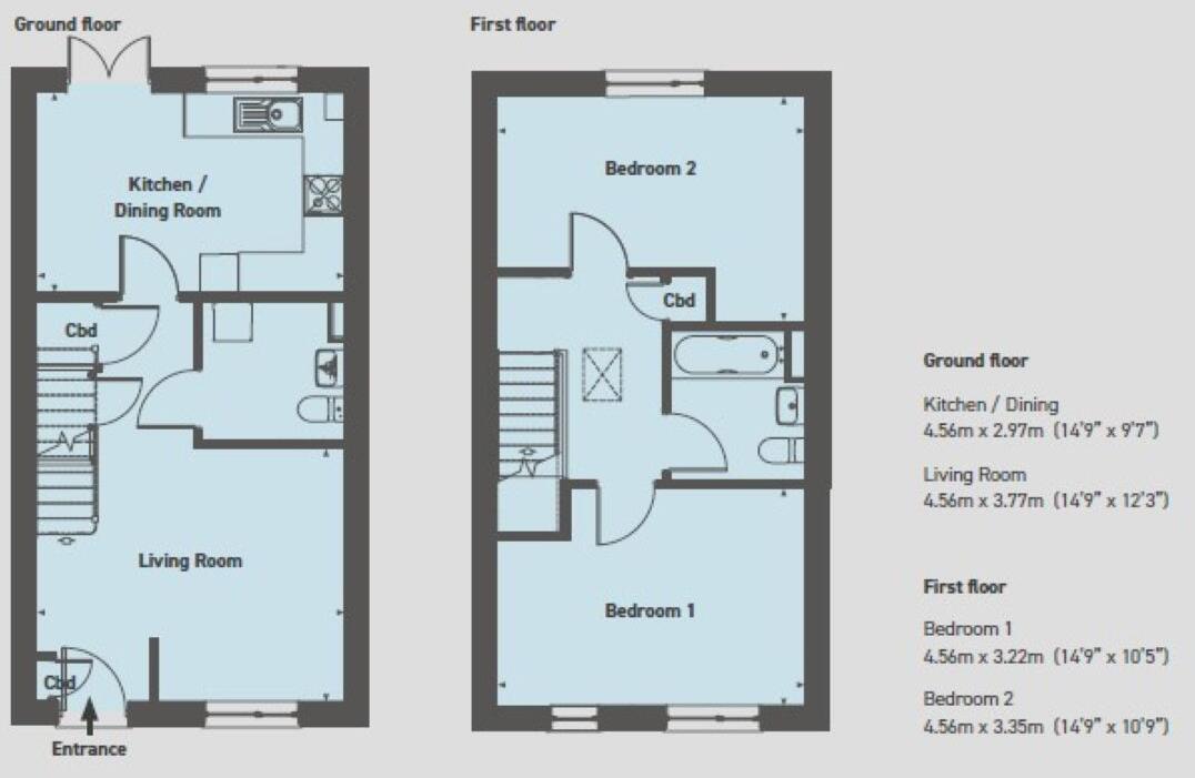 Kirkgate View, Wellingborough floorplan