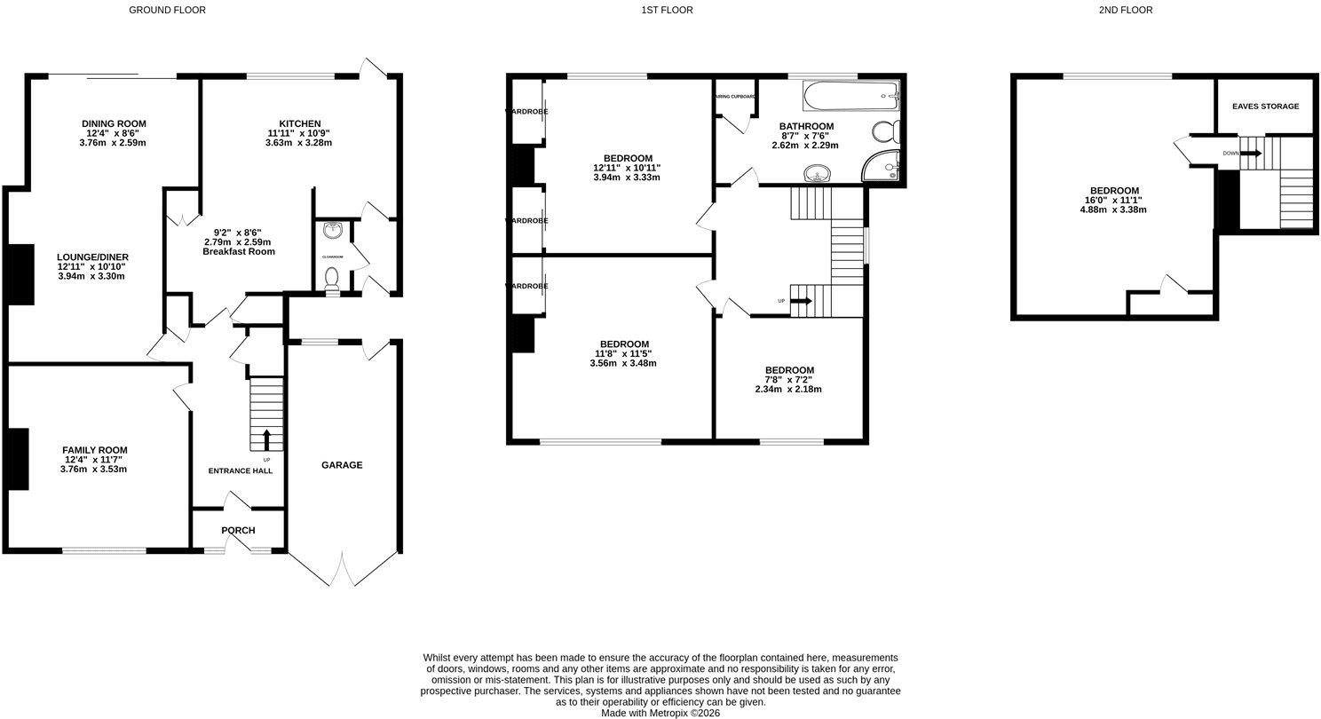 Hazelwood Close, Basingstoke, Hampshire, RG23 floorplan