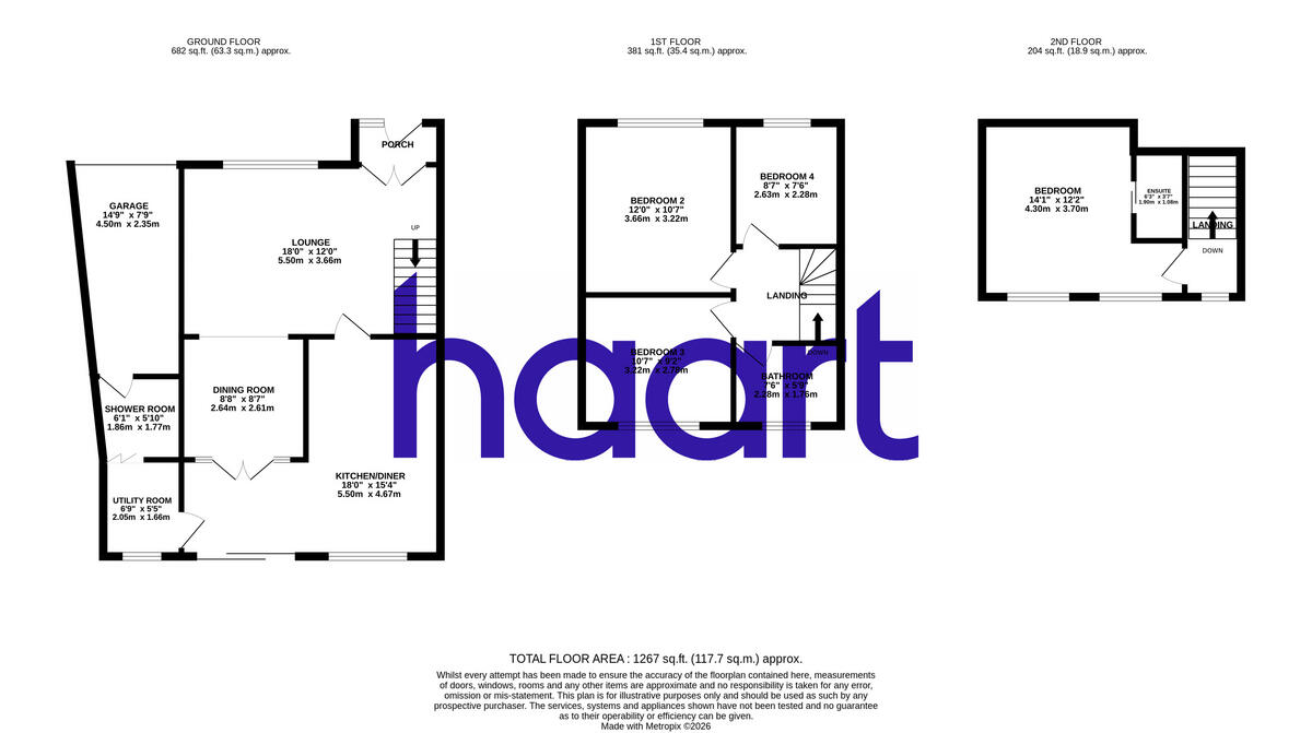 Gleneagles Close, Harold Wood floorplan
