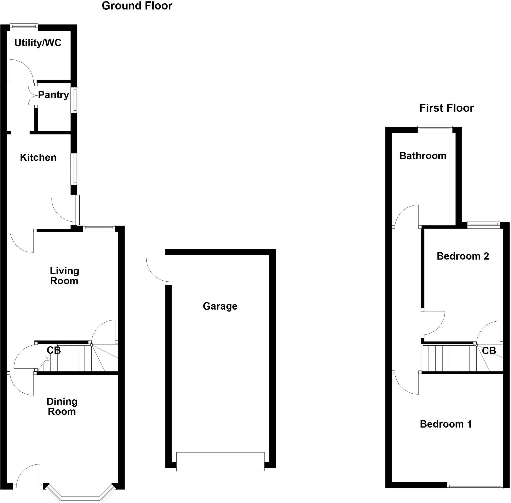Leicester Road, Measham floorplan