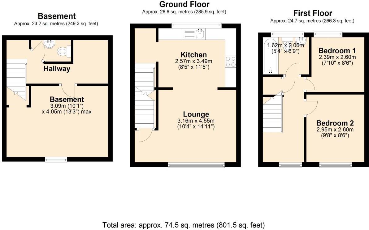 Priory Lane, Royston ,  floorplan