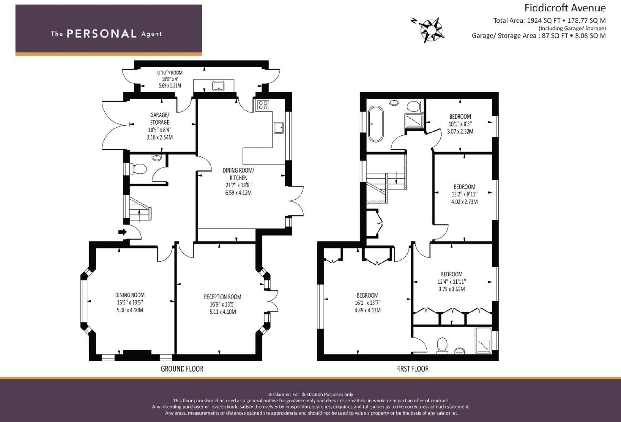 Fiddicroft Avenue, Banstead, SM7 floorplan