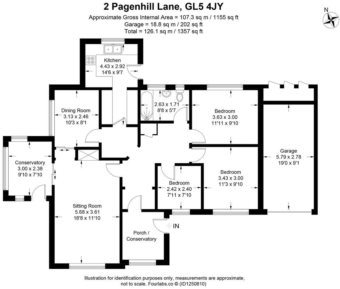 Paganhill Lane, Stroud, GL5 floorplan