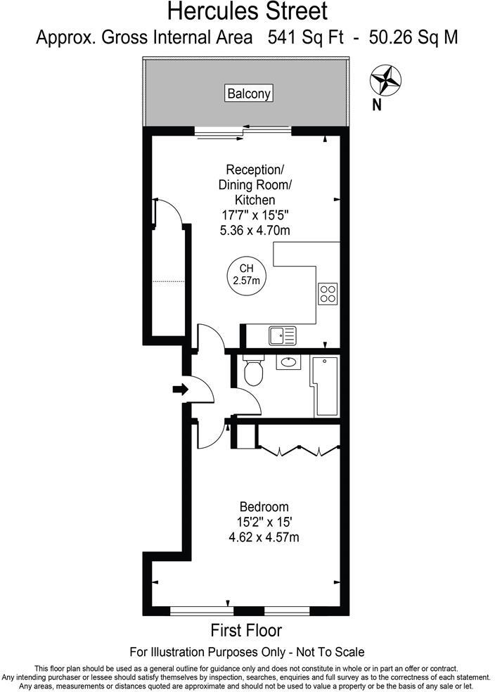 Hercules Street, London floorplan