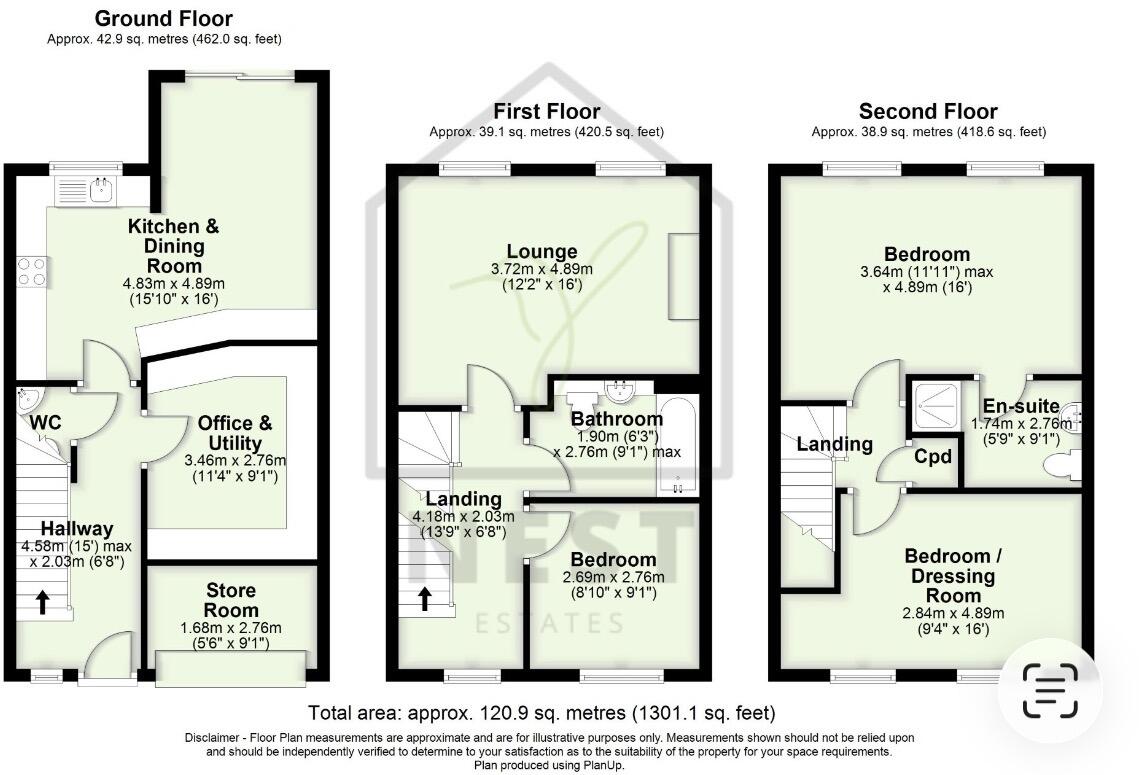 Coal Bank Fold, Norden, Rochdale floorplan