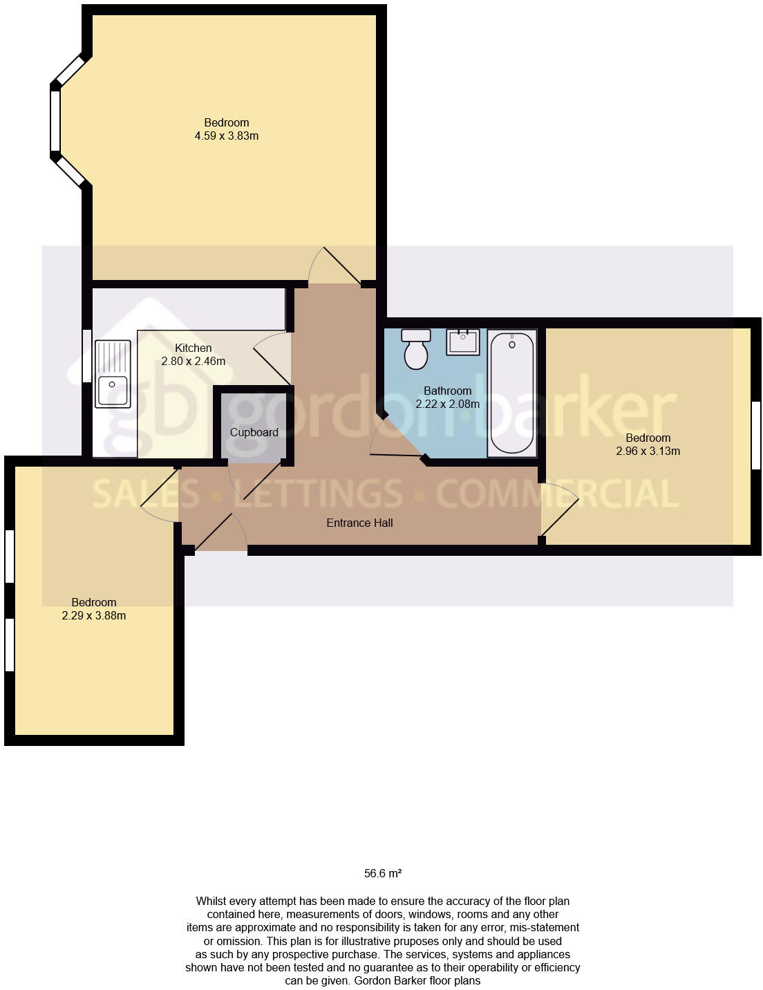 Knole Road, Bournemouth, Dorset floorplan