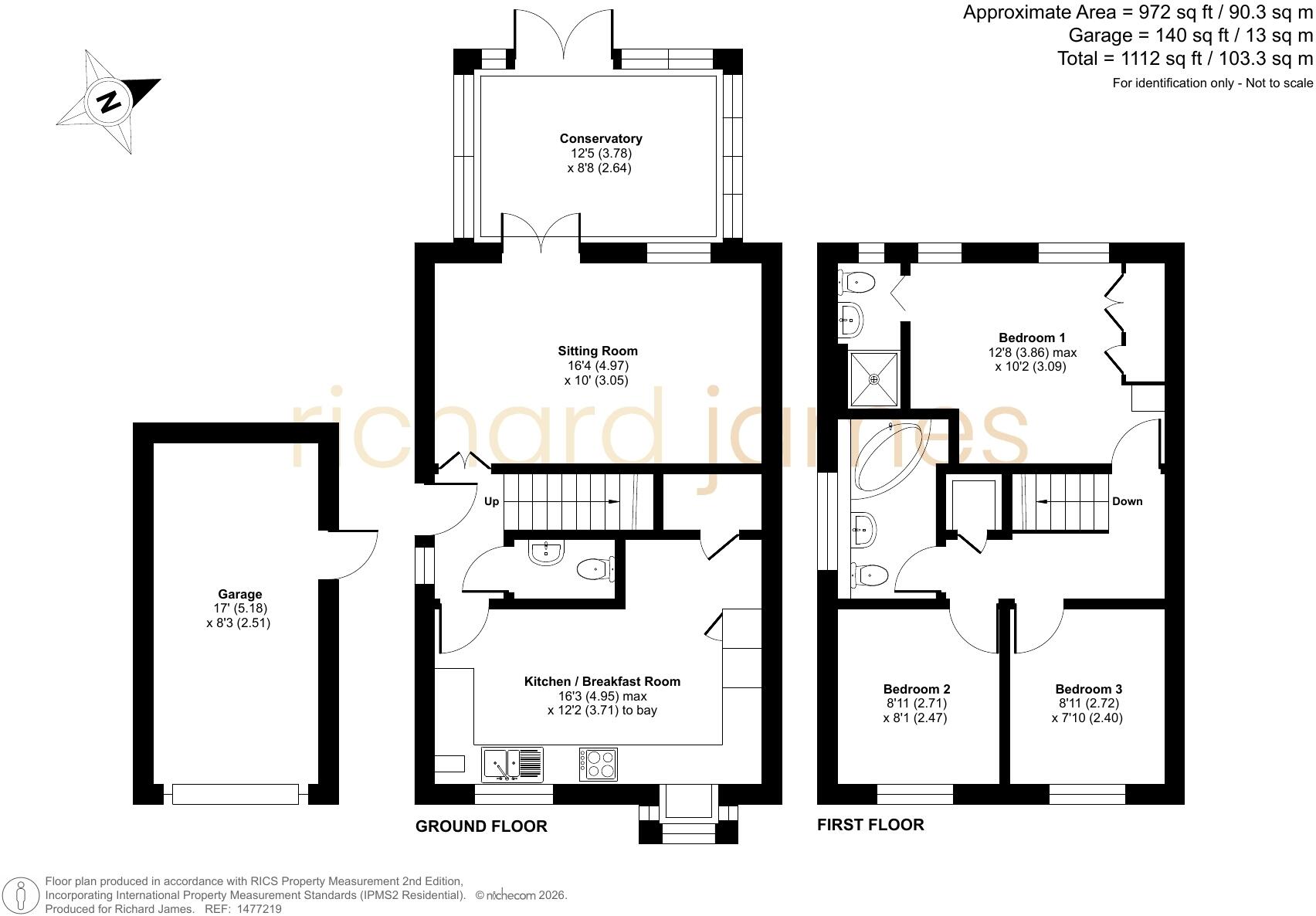 Goldsborough Close, Eastleaze, Swindon, SN5 floorplan