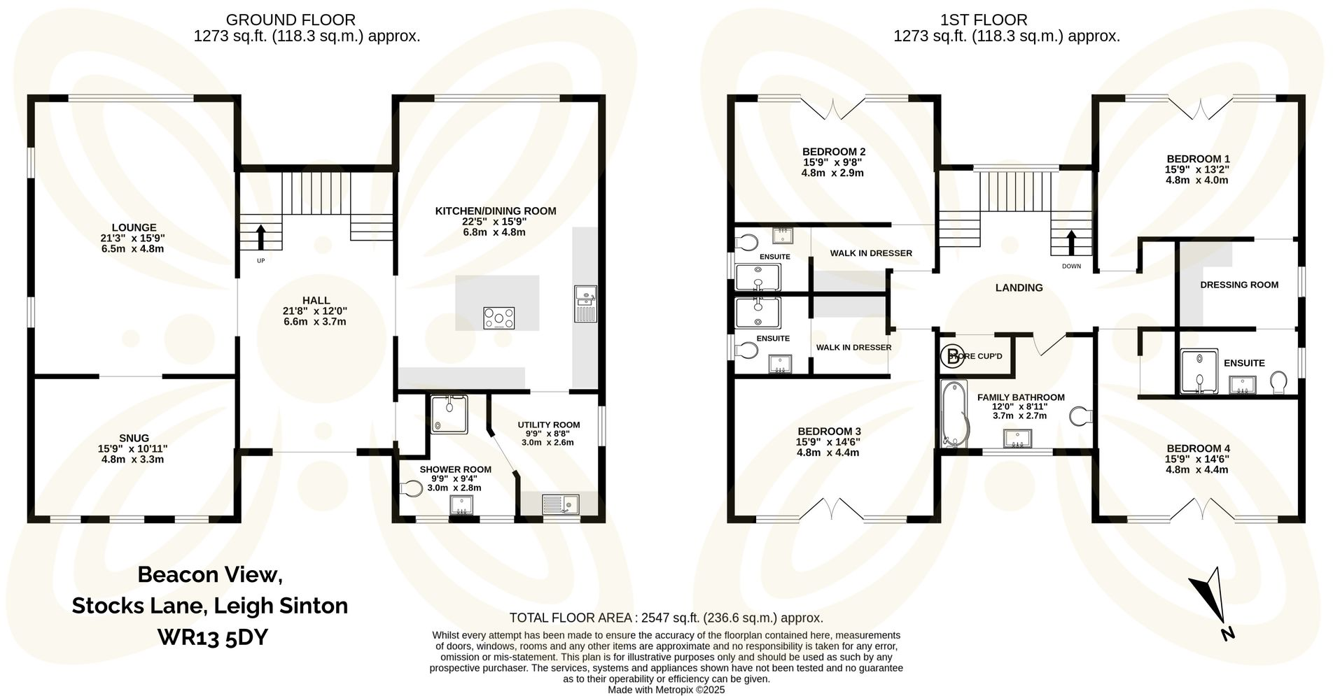 Leigh Sinton, Malvern, WR13 floorplan
