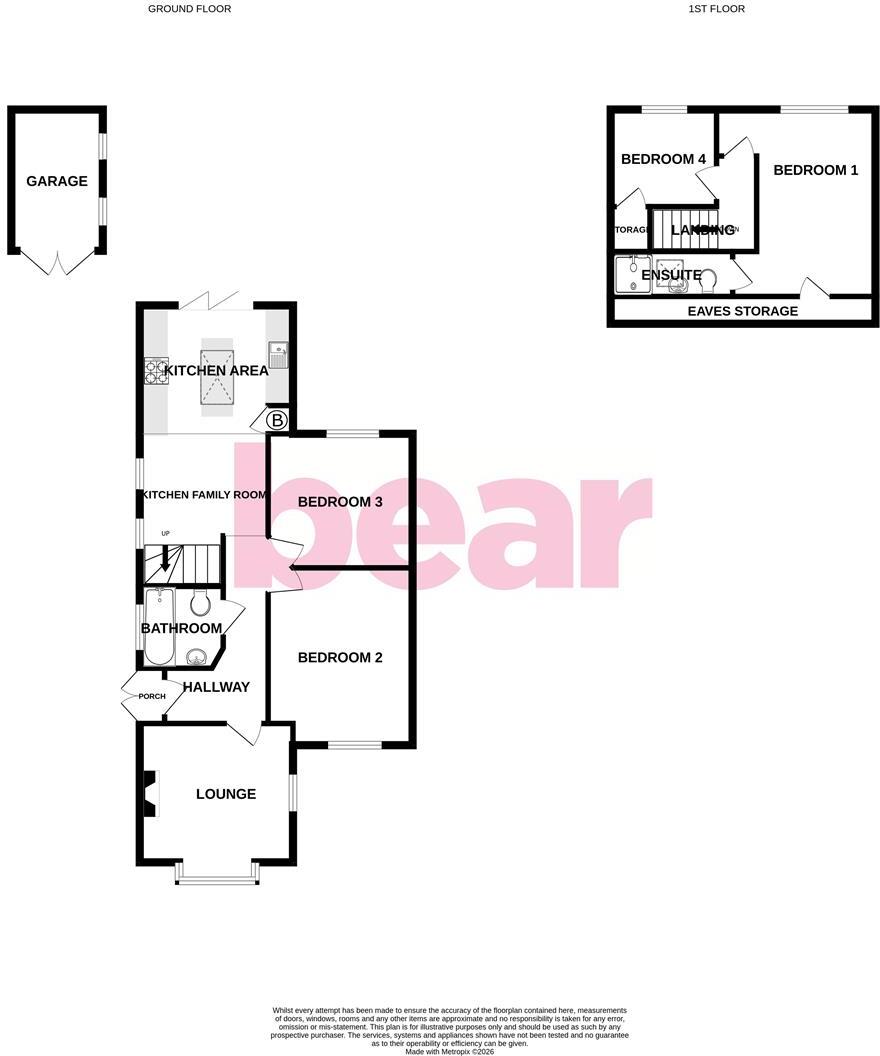 Heather Drive, Hadleigh floorplan