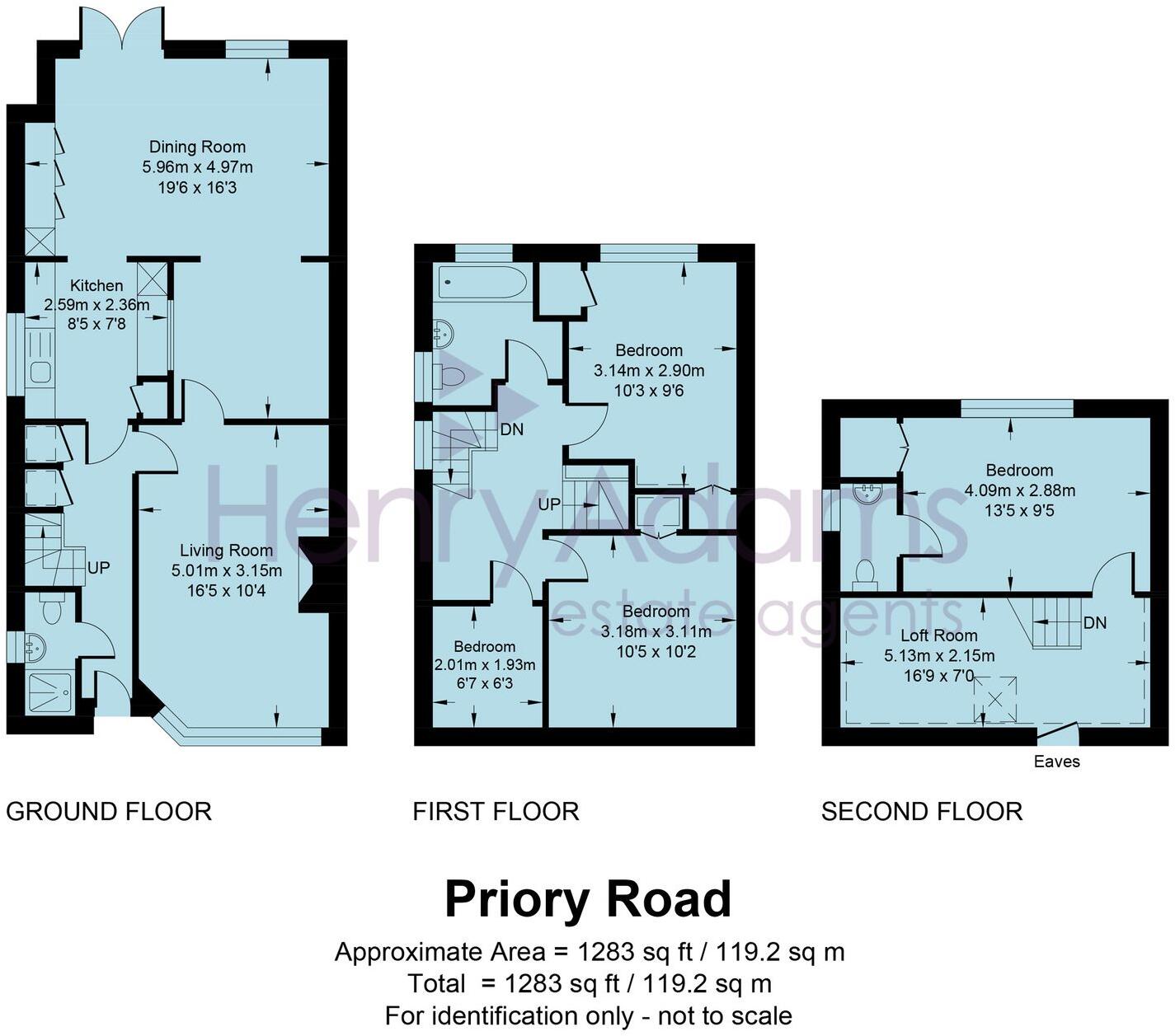 Priory Road, Hassocks, BN6 floorplan
