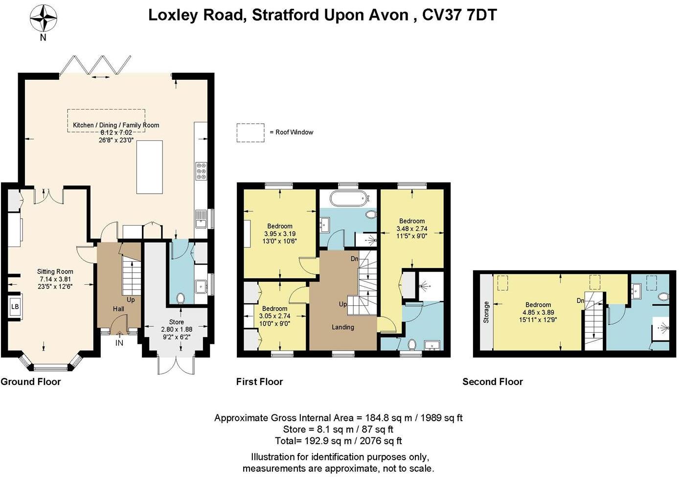 Loxley Road, Stratford-Upon-Avon floorplan