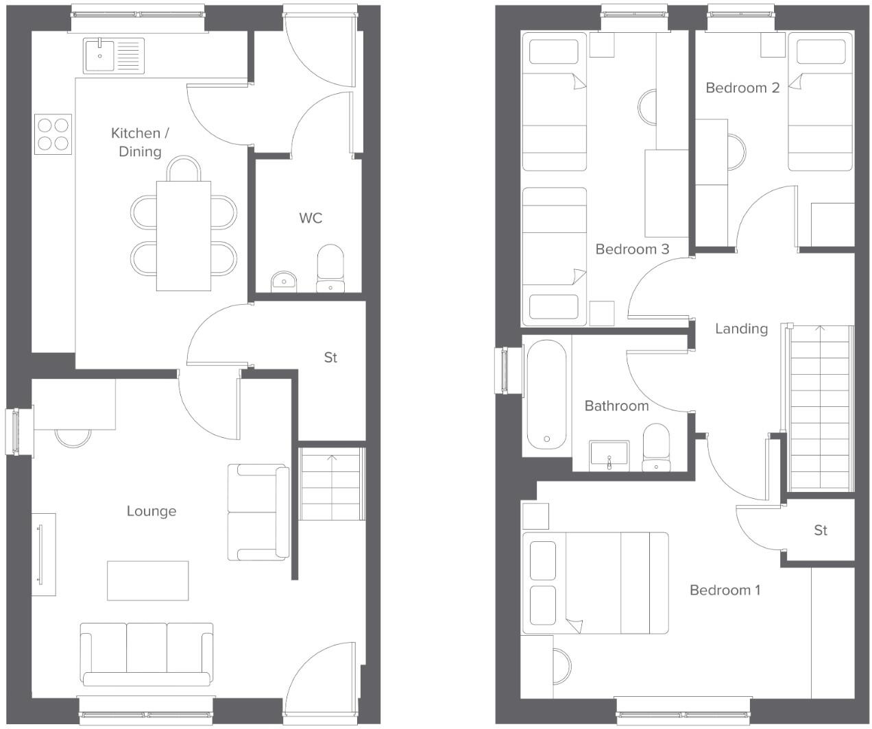 Mortimer Park
Driffield
YO25 5ET floorplan