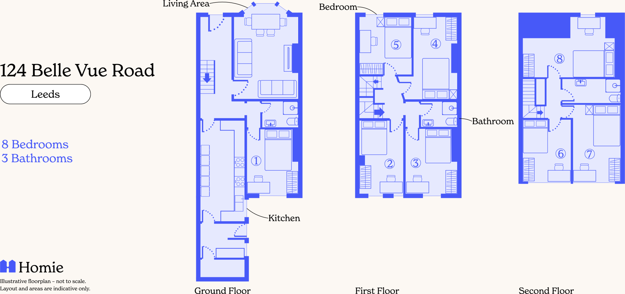 Belle Vue Road, Leeds floorplan