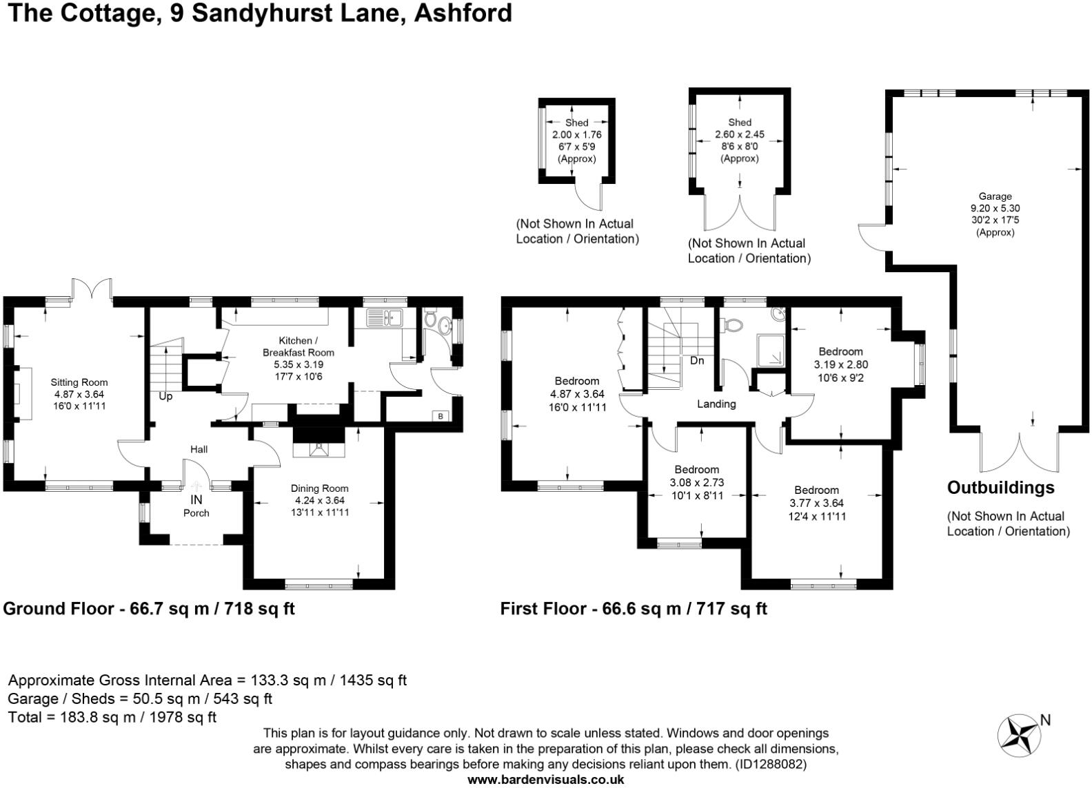 Sandyhurst Lane, Ashford, Kent, TN25 floorplan