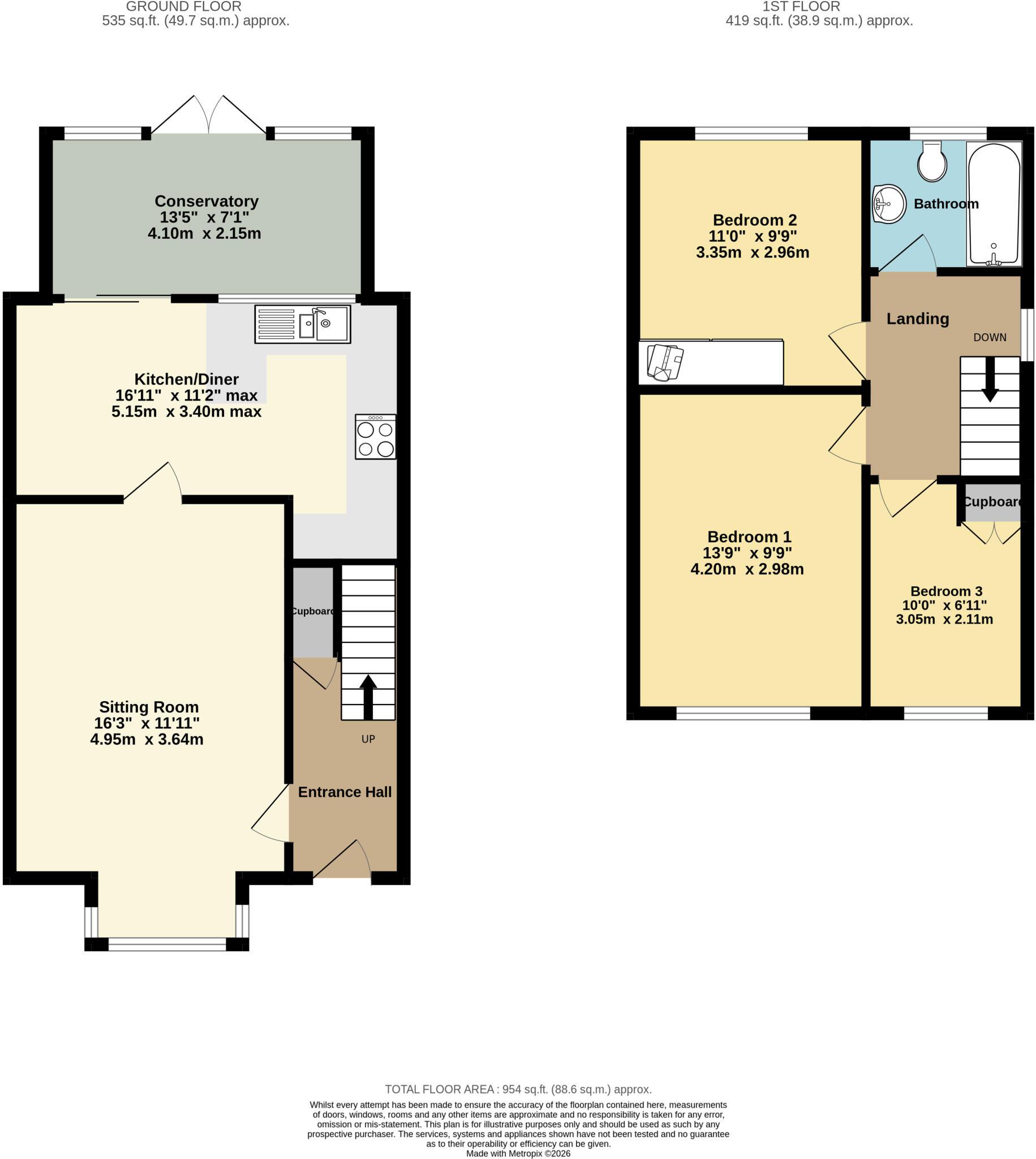 Clive Road, Highcliffe, Christchurch, Dorset, BH23 floorplan
