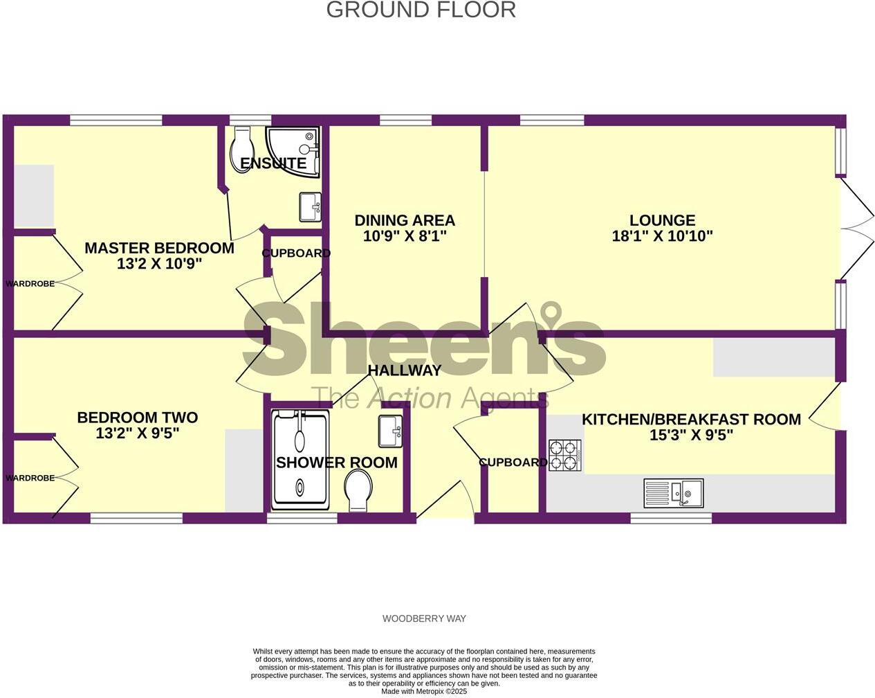 Woodberry Way, Walton-on-the-Naze, Essex floorplan