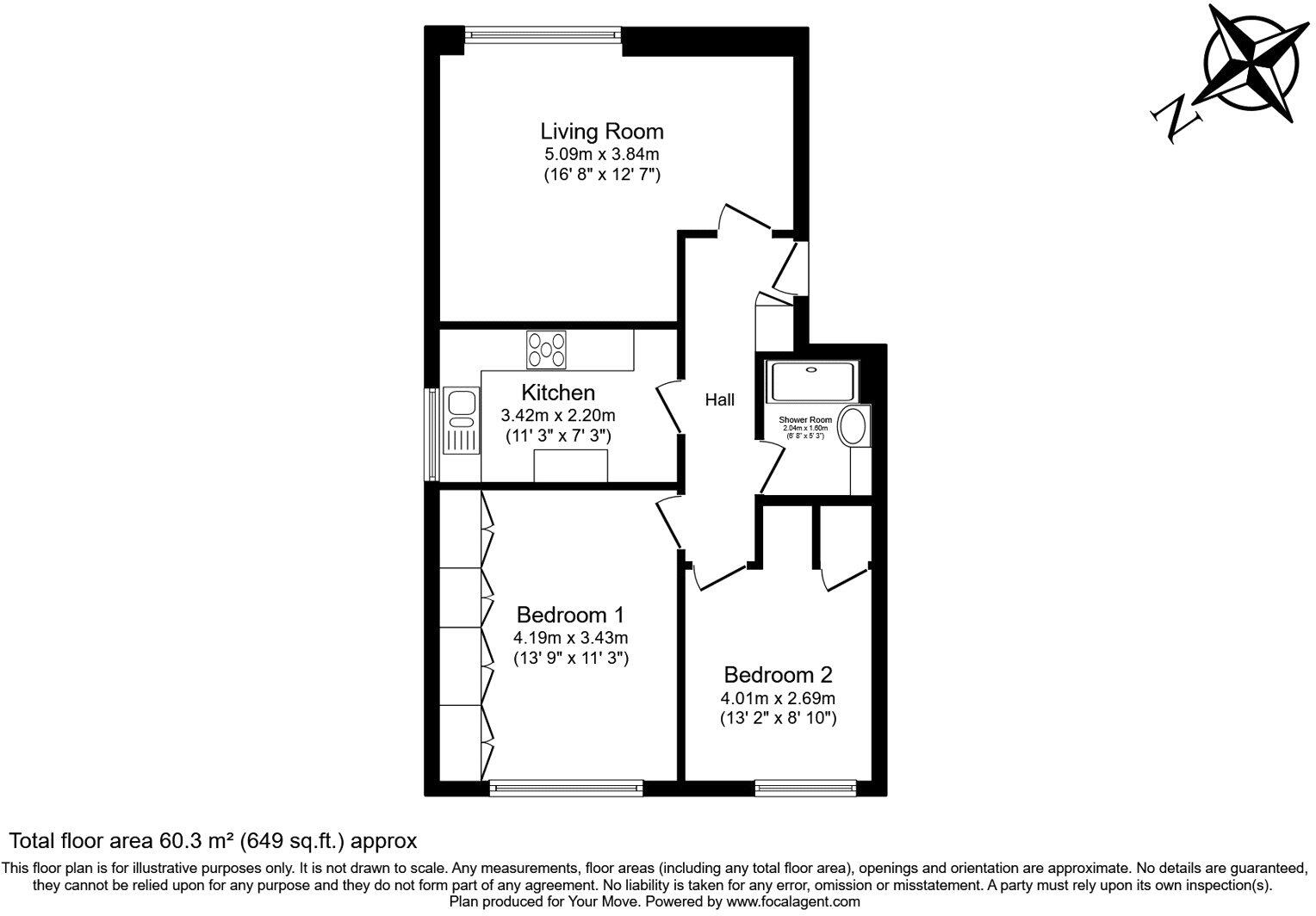 Lampton Road, Hounslow, TW3 floorplan