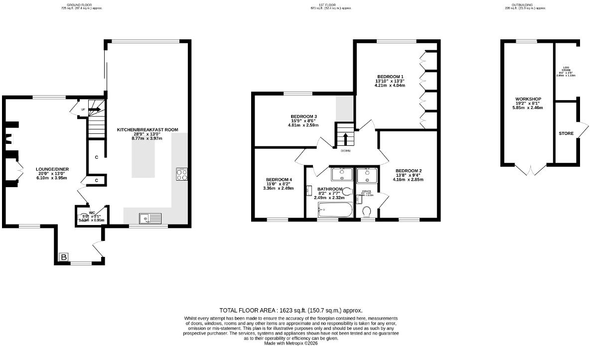 North Street, Hellingly, East Sussex, BN27 4EE floorplan