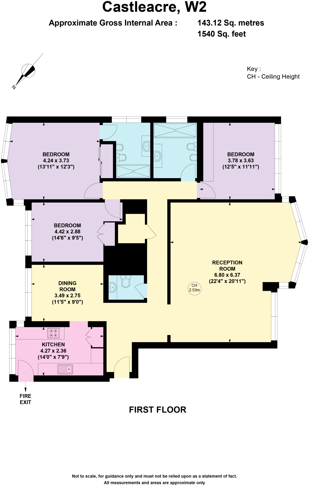 Castleacre, 15 Hyde Park Crescent, London, W2 floorplan