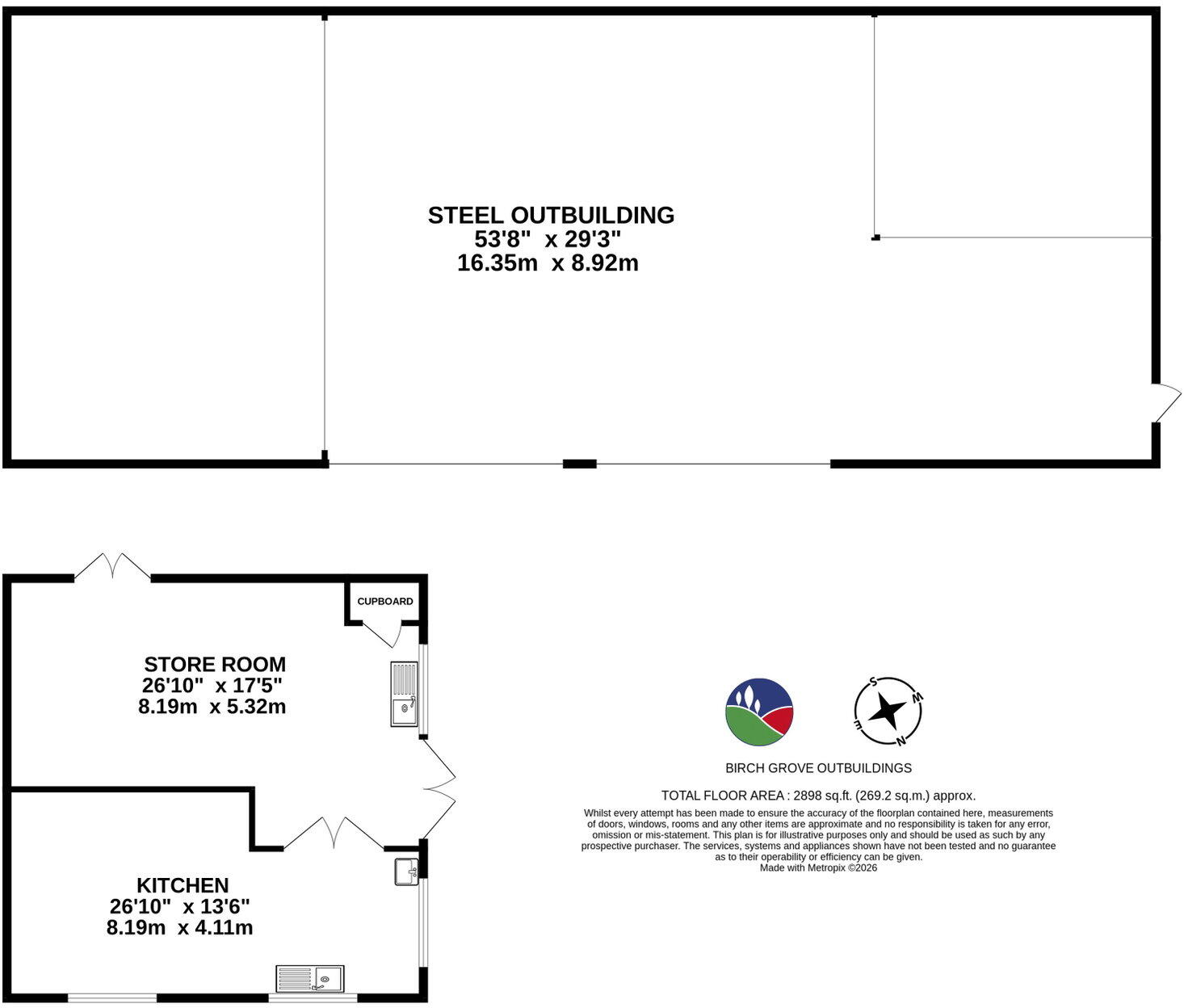 Birchgrove House, Monkswood, Usk, Monmouthshire floorplan