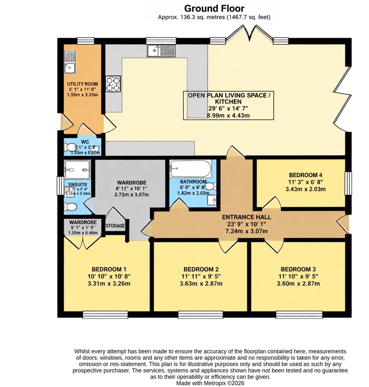School Lane, Garswood, St. Helens, WN4 0TT floorplan