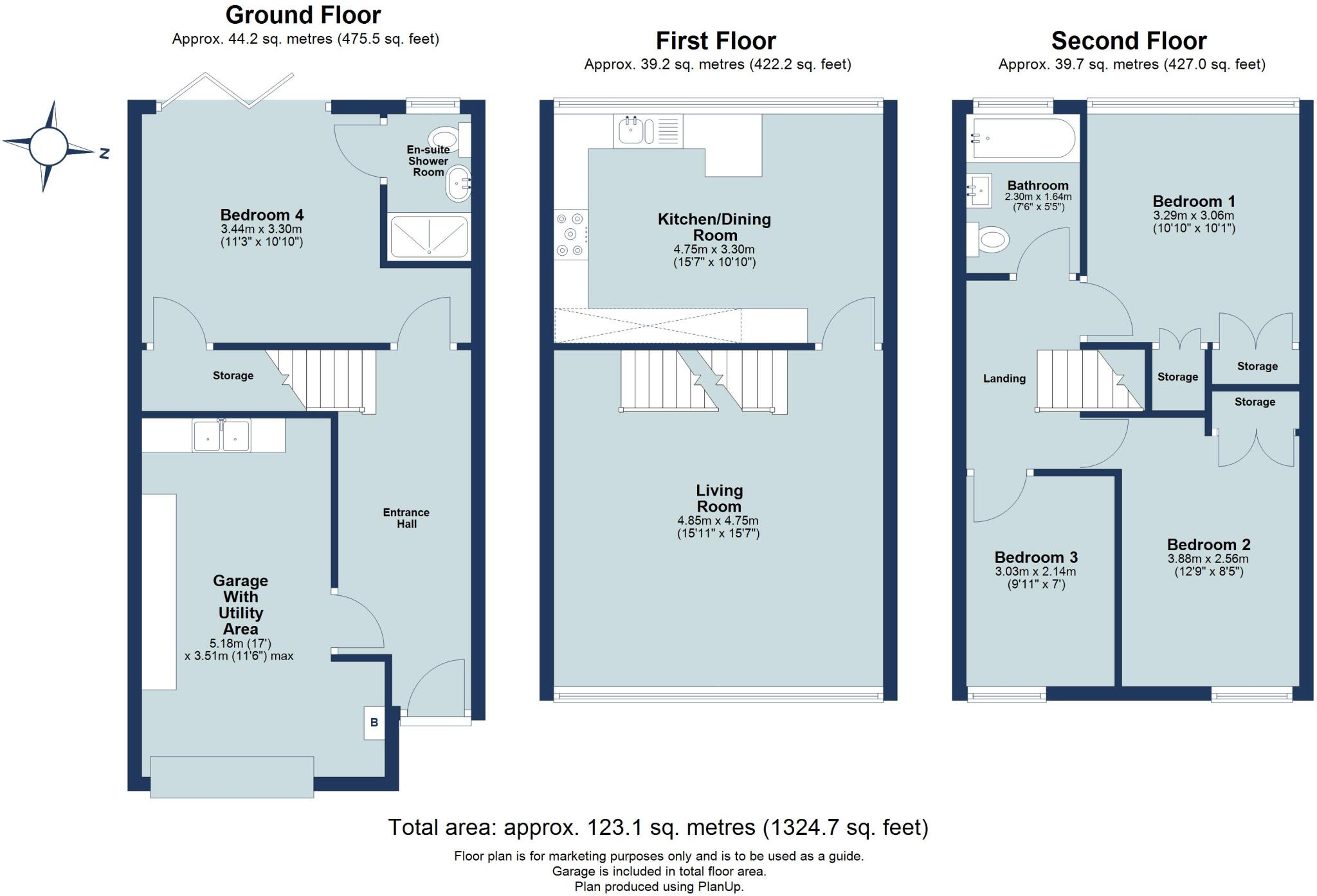 St. Johns Court, Beaumont Avenue, St. Albans, Hertfordshire, AL1 floorplan
