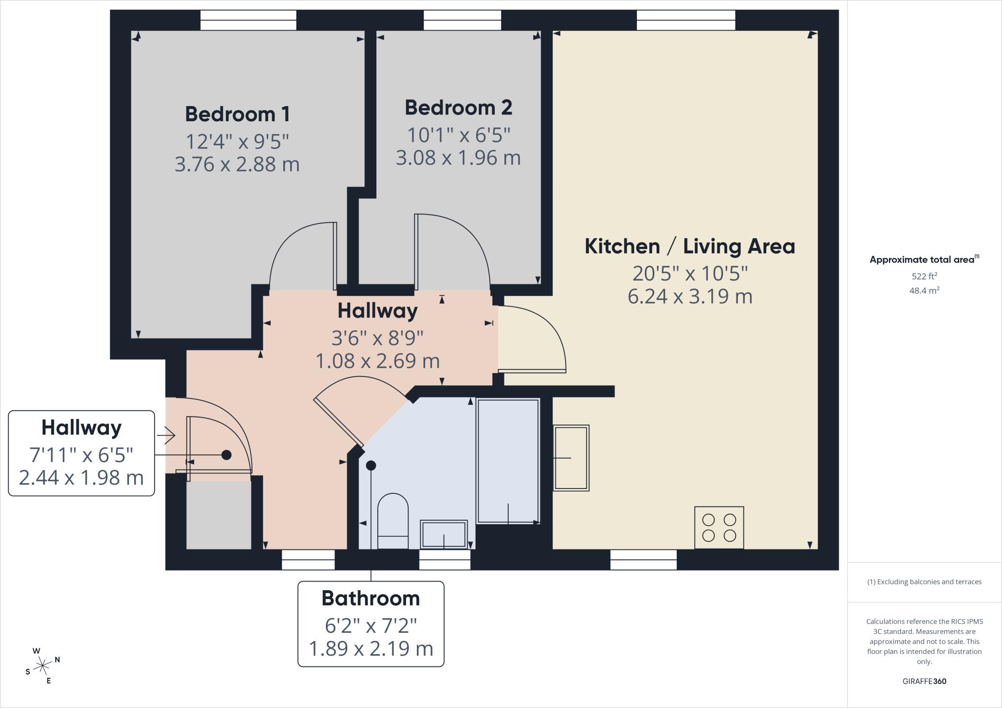 Molyneux Square, Peterborough, PE7 8WA floorplan