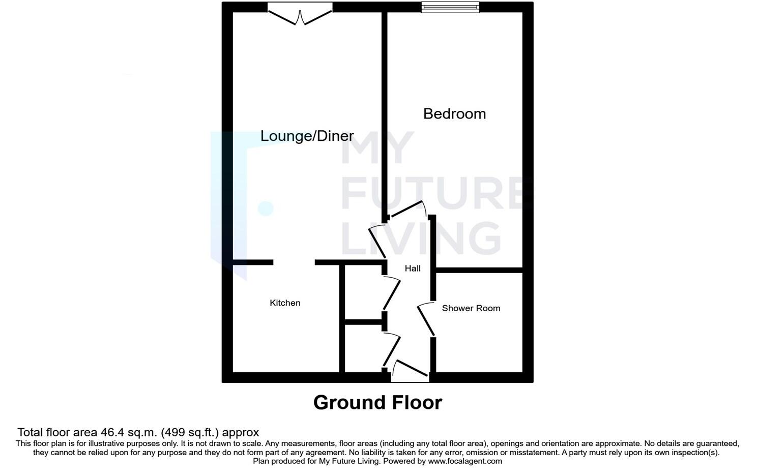 All Saints Court, Church Side, Market Weighton, YO43 floorplan