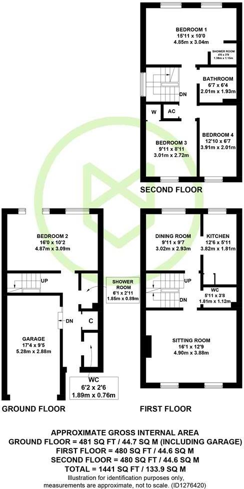 Court Royal Mews, Southampton, Hampshire floorplan
