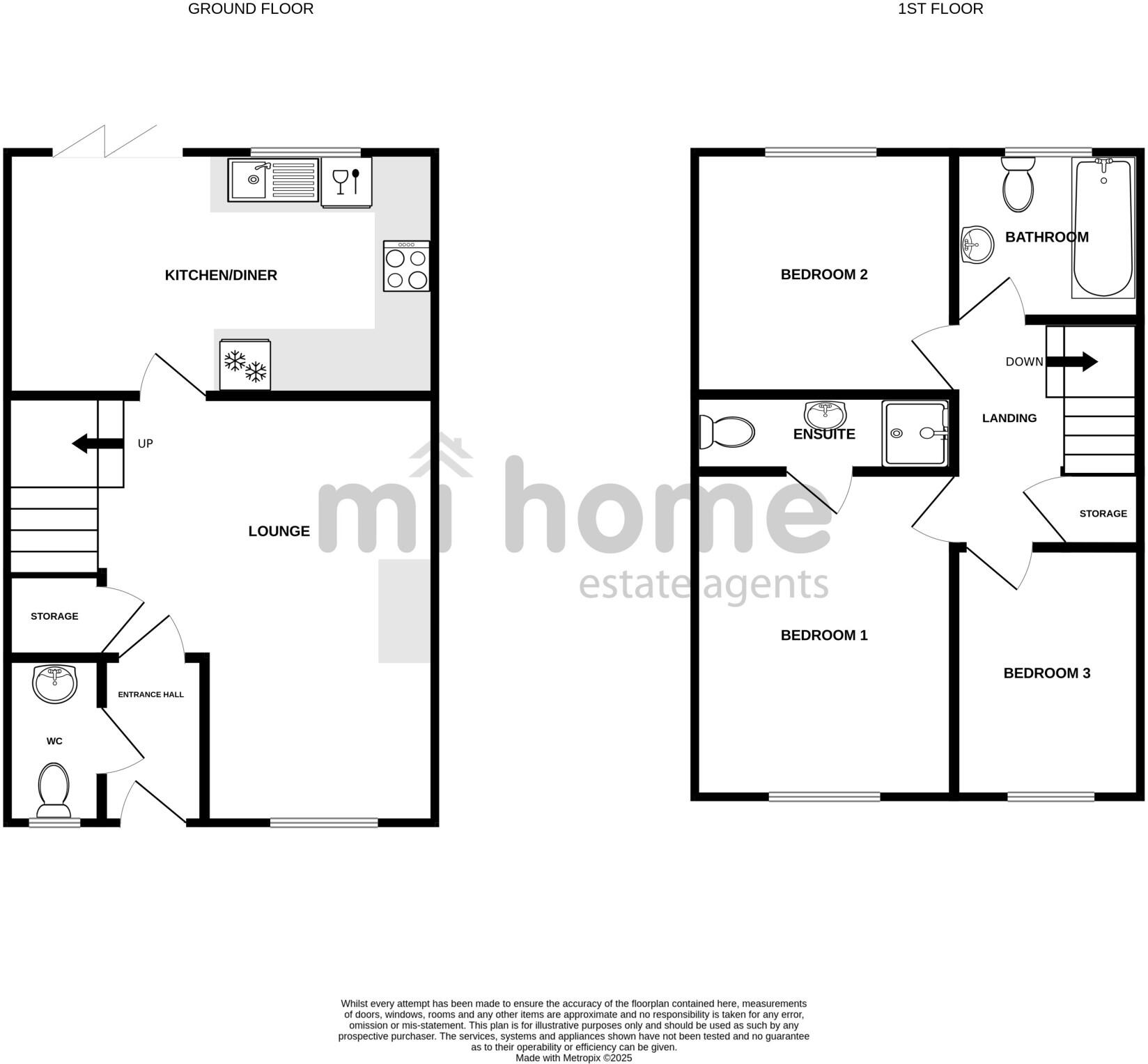 The Rowans, Greenhalgh, Preston, PR4 floorplan