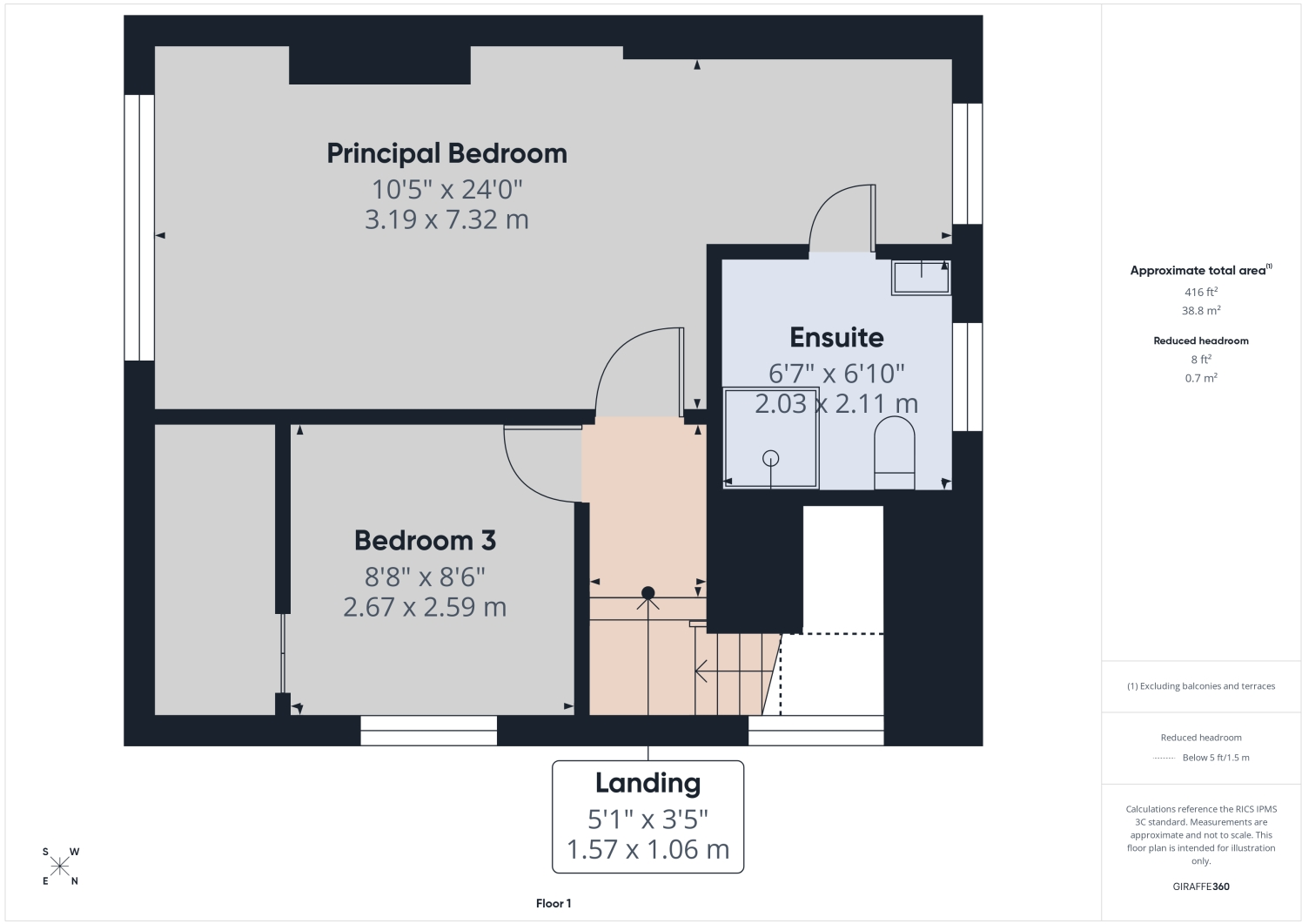 Park Close, Halifax, West Yorkshire, HX2 floorplan