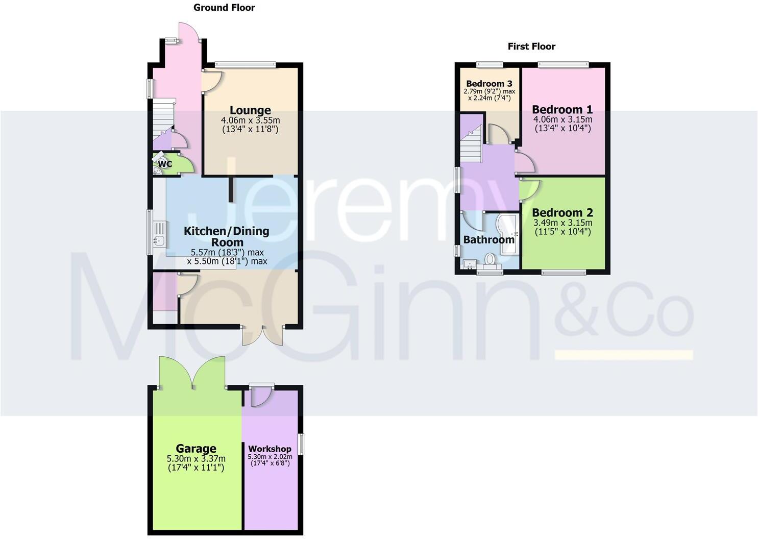 Cross Road, Alcester floorplan