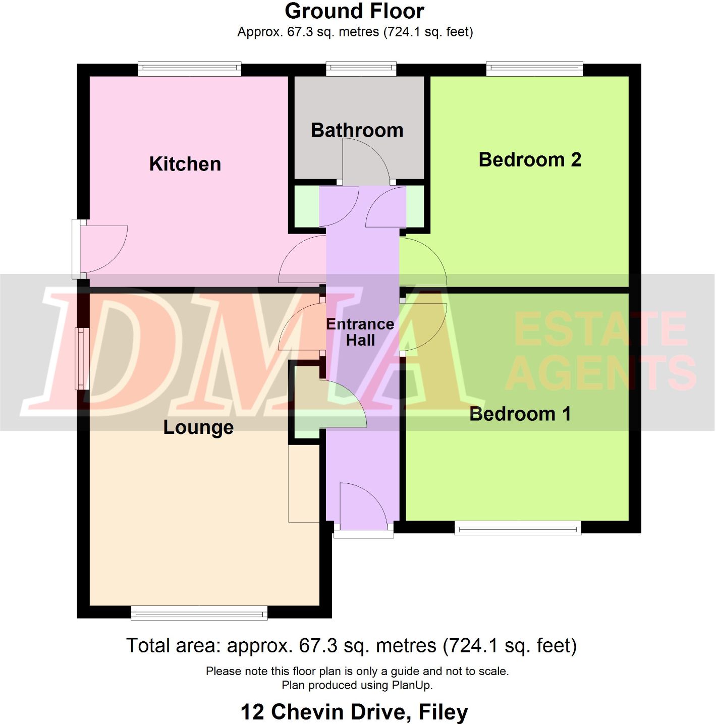 Chevin Drive, Filey  YO14 0DH floorplan