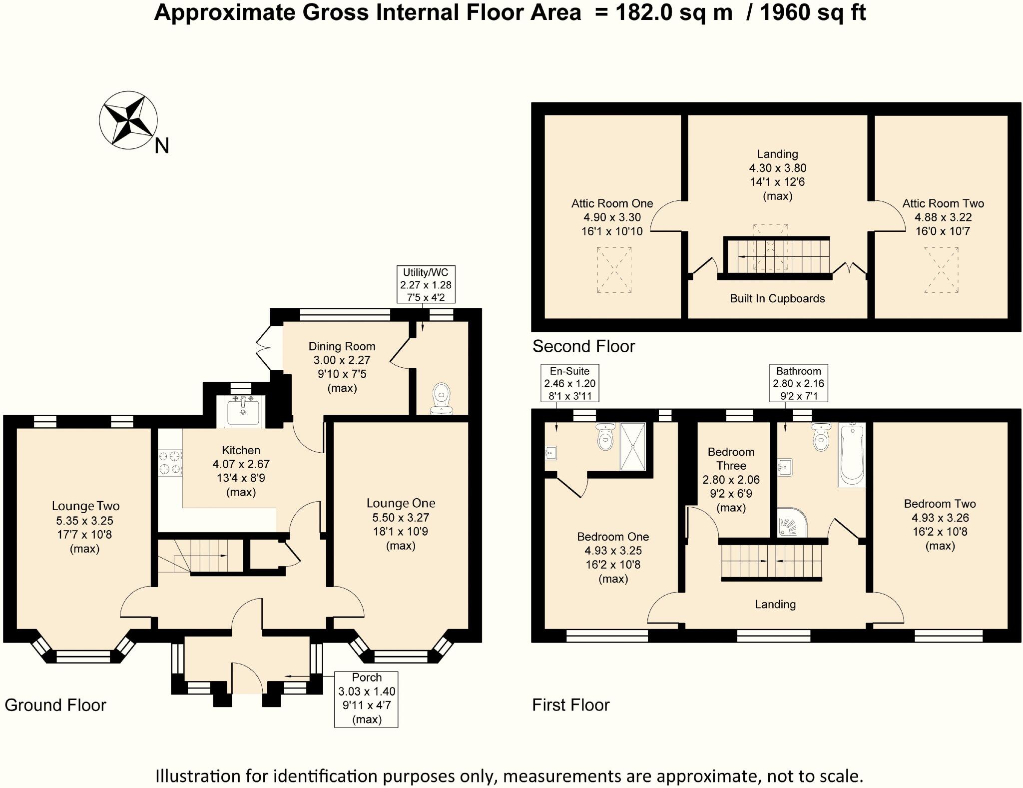 Brooklyn Avenue Hurstead OL16 2SG floorplan