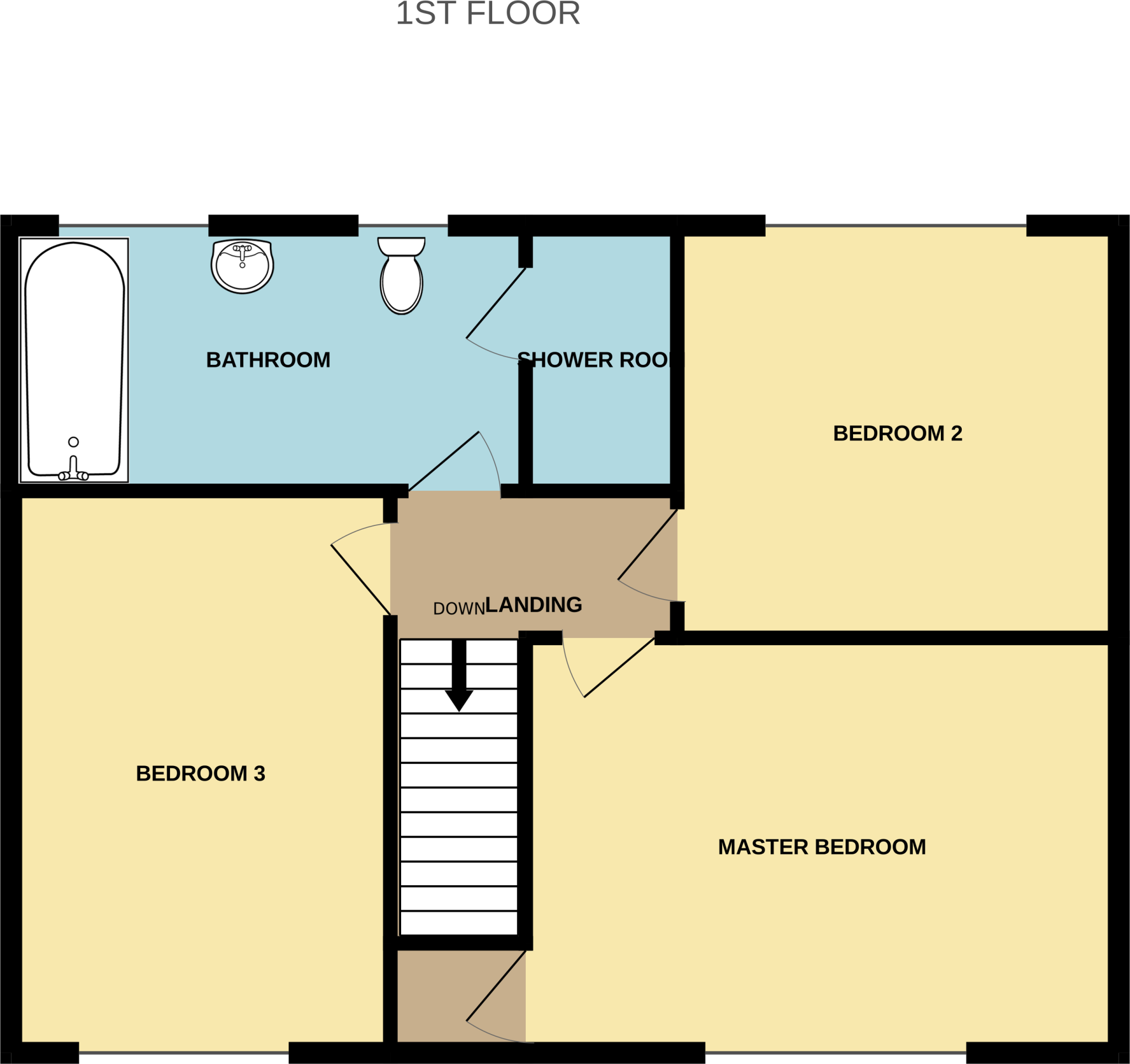 Fairhope Avenue, Salford, M6 floorplan