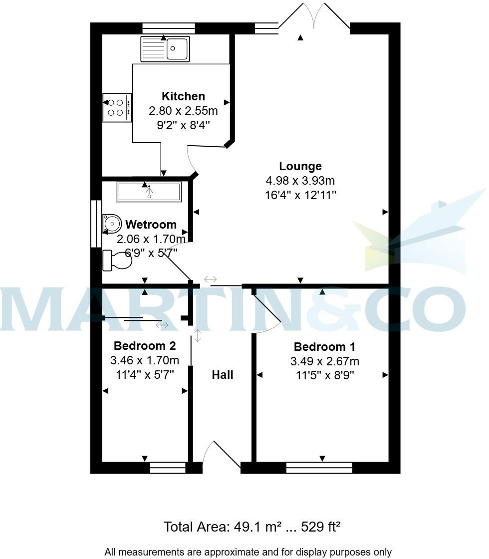 Kinson, Bournemouth floorplan