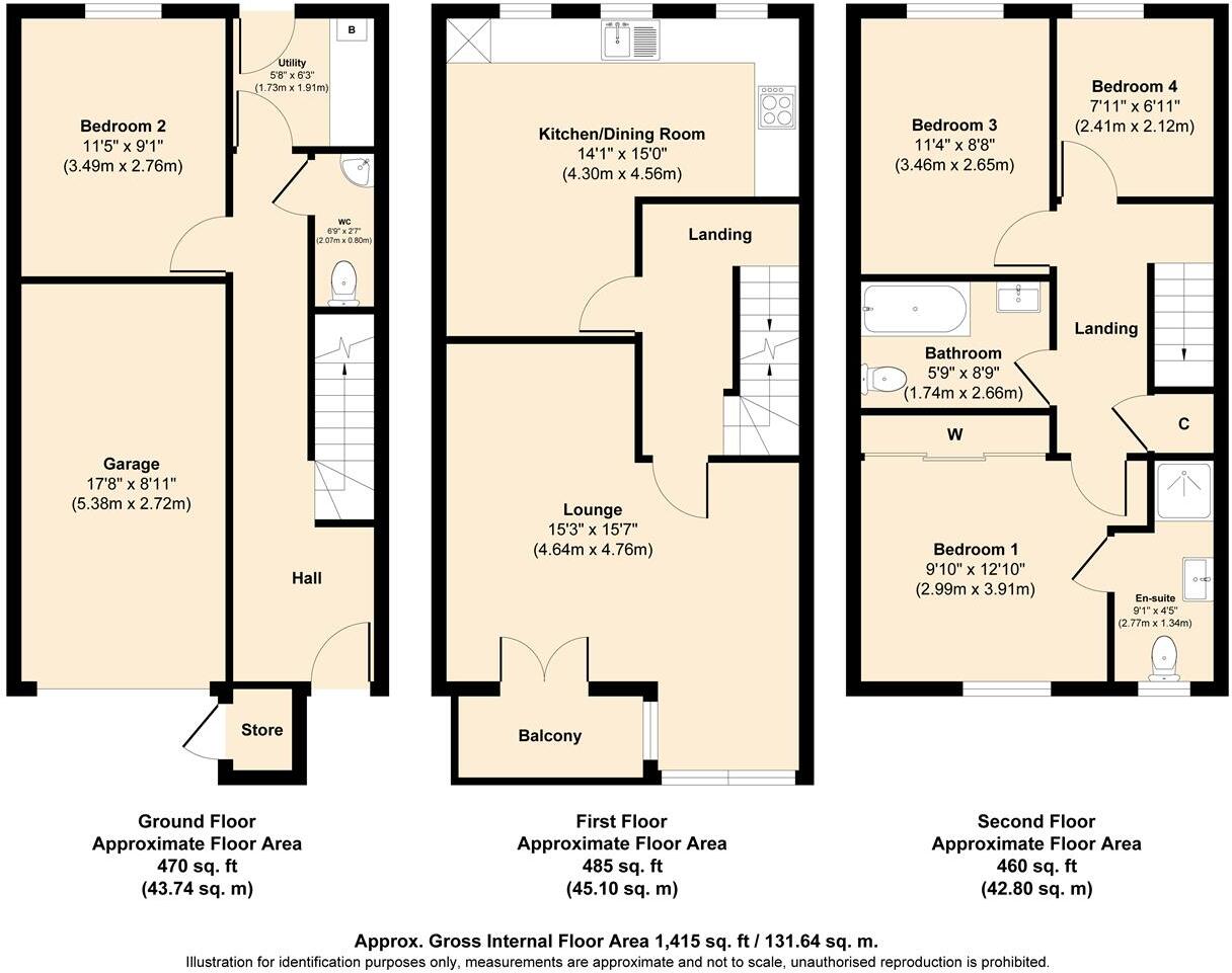Heathmoor Park Road, Halifax floorplan