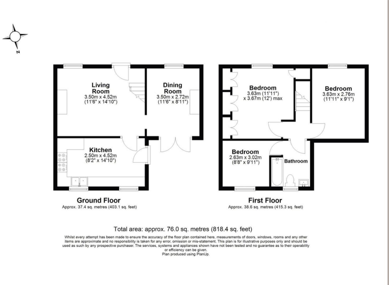 Church Terrace, Henfield floorplan