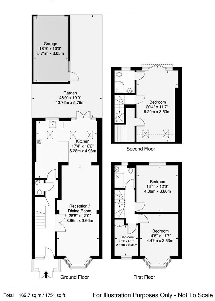 Dorchester Avenue, London, N13 floorplan
