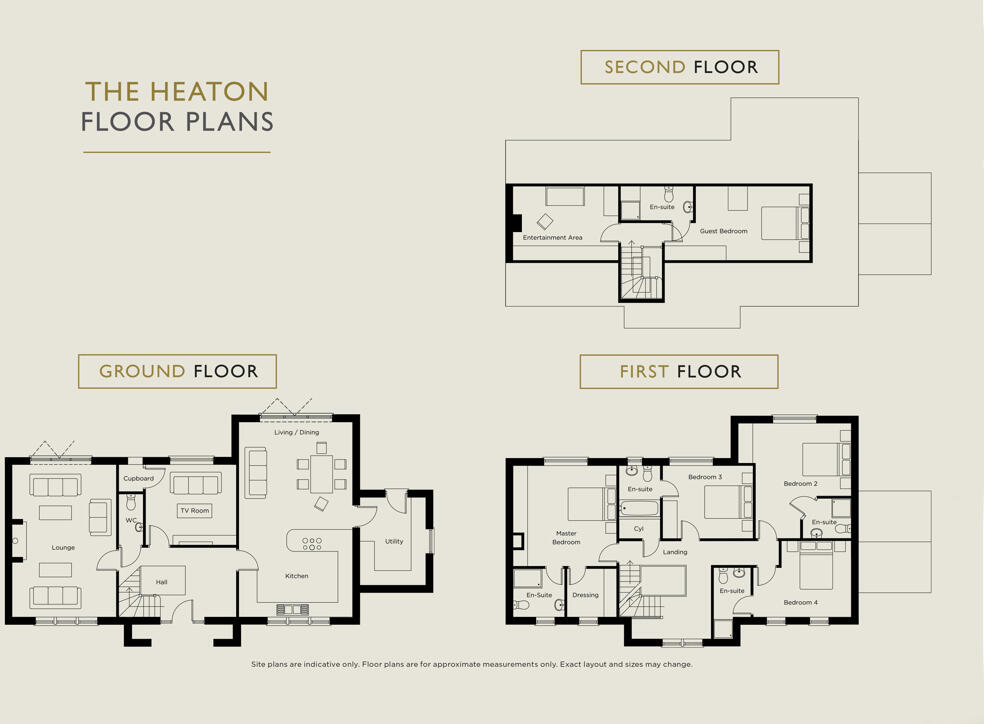 The Heaton , Lancaster Approach, Gainsborough Road, Middle Rasen, Market Rasen, Lincolnshire, LN8 3JX floorplan