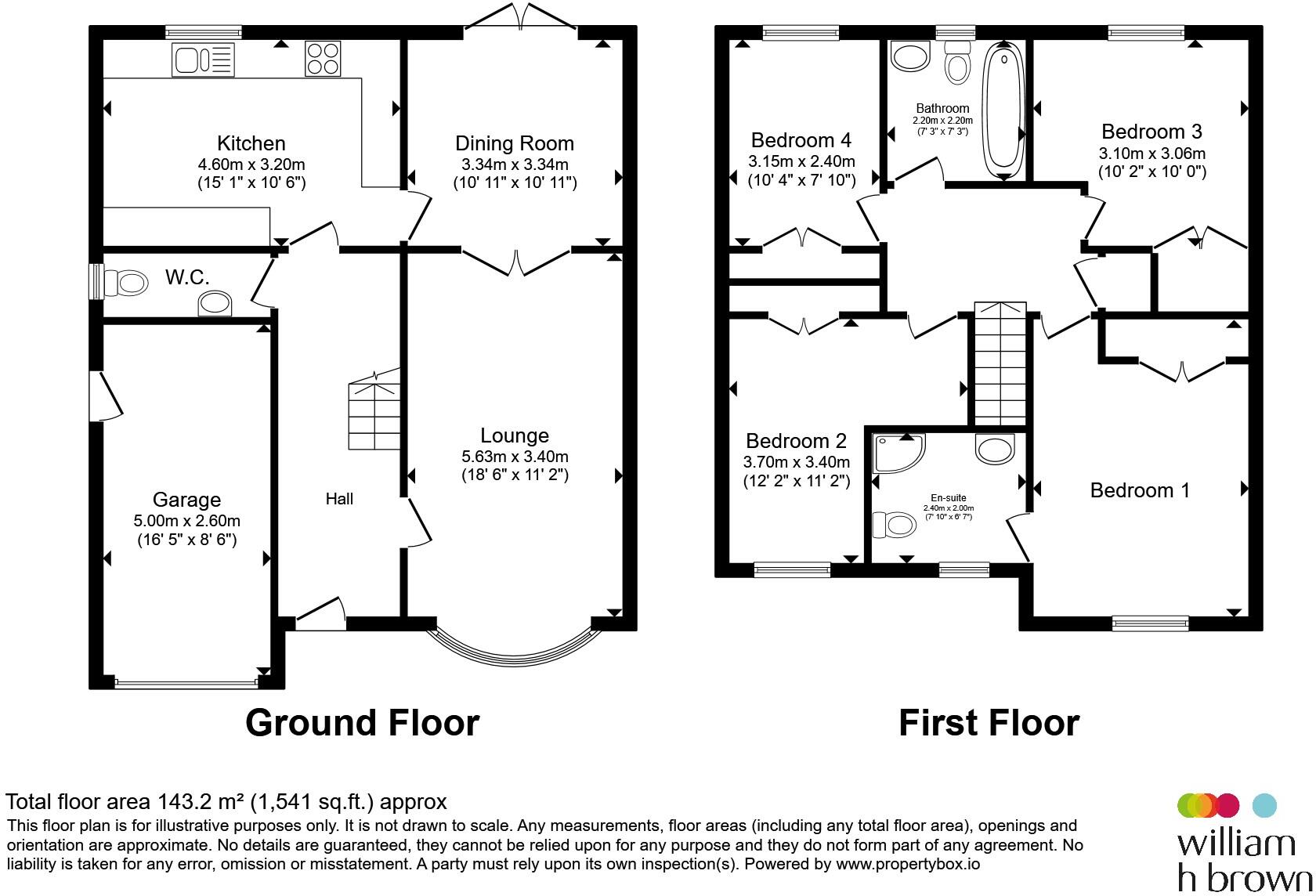 Windermere Drive, Great Notley, Braintree floorplan