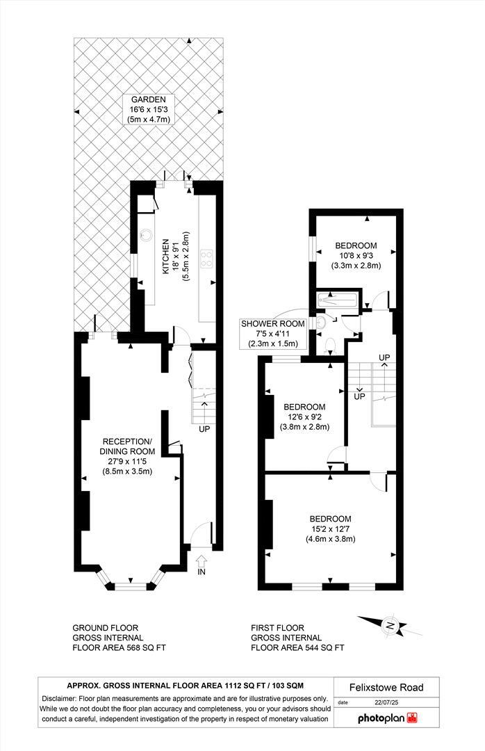 Felixstowe Road, Kensal Green, NW10 5SS floorplan