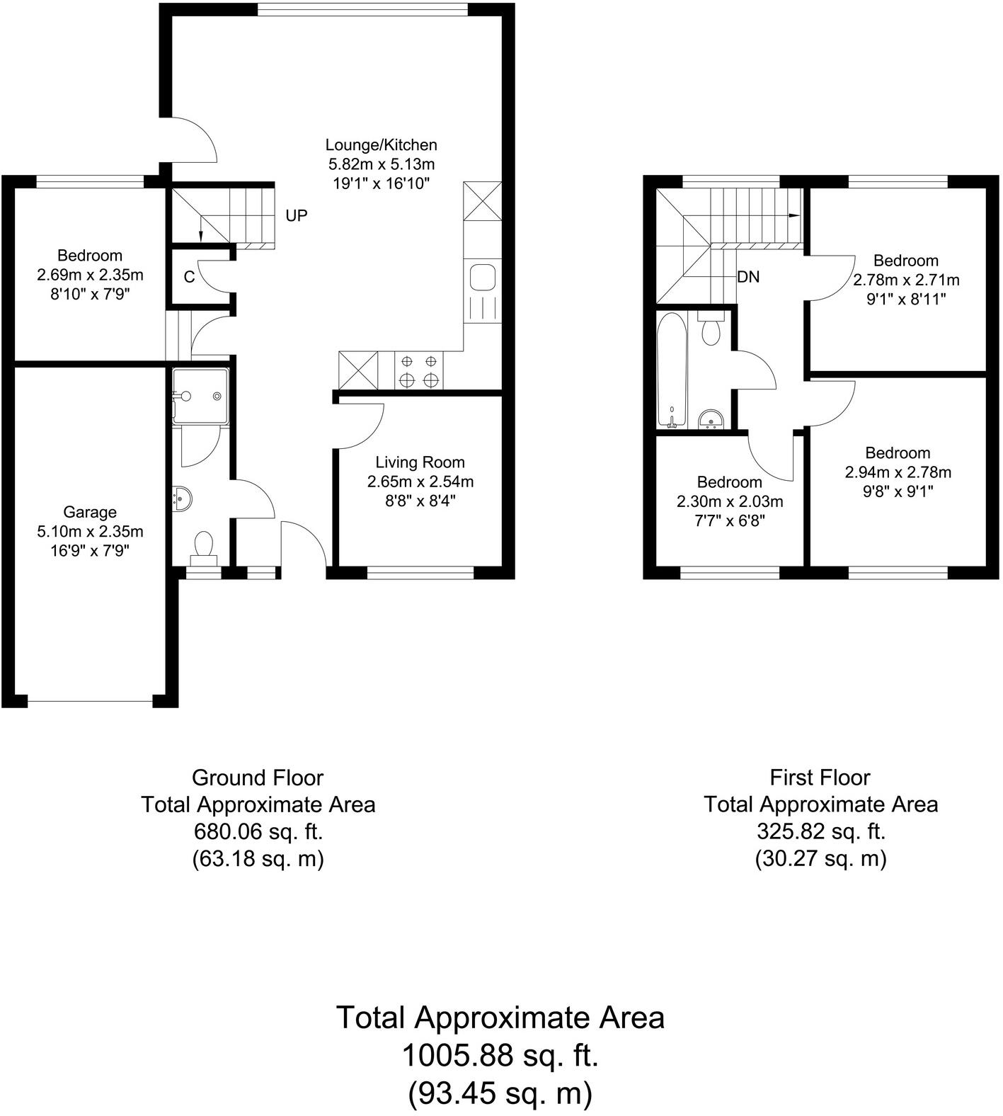 Trent Way, Basingstoke, Hampshire floorplan