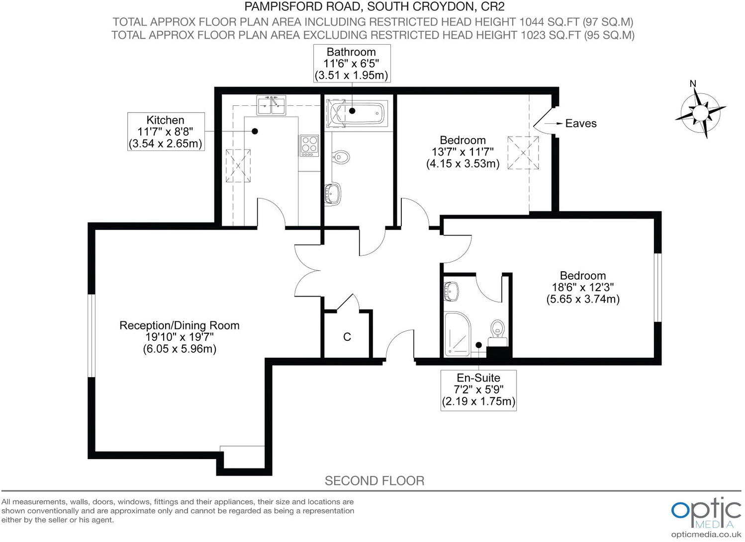 Pampisford Road, South Croydon, CR2 floorplan
