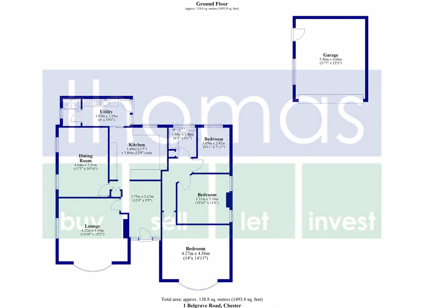 Belgrave Road, Great Boughton floorplan