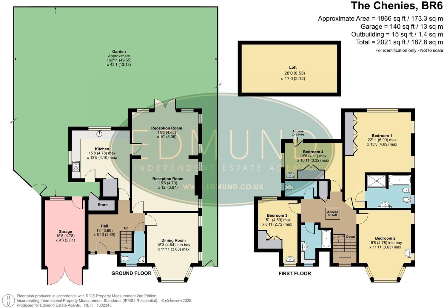 The Chenies, Petts Wood East floorplan